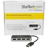 Image de StarTech.com Hub USB 2.0 portable Ã  4 ports avec cÃ¢ble intÃ©grÃ© - Concentrateur USB compact - Mini hub USB 2.0 - Concentrateur (hub) - 4 x USB 2.0 - de bureau
