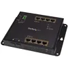 Image de StarTech.com Switch Gigabit Ethernet gÃ©rÃ© Ã  8 ports PoE+ avec 2 connexions SFP - Fixation murale et accÃ¨s en faÃ§ade (IES101GP2SFW) - Commutateur - GÃ©rÃ© - 8 x 10/100/1000 (PoE+) + 2 x SFP - Montage sur rail DIN, fixation murale - PoE+ (200 W) -...