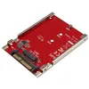 Image de StarTech.com Adaptateur PCIe M.2 - U.2 SFF-8639 - Pour SSD M.2 PCIe NVMe - SSD PCIe - Carte PCI Express (U2M2E125) - Adaptateur d'interface - M.2 - M.2 Card - U.2 - rouge