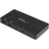 Image de StarTech.com Switch KVM USB-C 2 Ports - Mini-commutateur 4K 60Hz HDMI UHD - CÃ¢bles Typec C inclus - Auto-alimentÃ© - iPad Pro - Commutateur Ã©cran-clavier-souris/audio - 2 x KVM / audio - de bureau