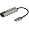 Image de Startech Carte rÃ©seau externe USB 3.0 vers 2.5 Gigabit Ethernet - Adaptateur 2.5GBASE-T - IEEE 802.3bz - Mac, Windows, Linux (US2GA30) - Adaptateur rÃ©seau - USB 3.0 - Ethernet 10M/100M/1G/2,5 Gigabit x 1 - noir, gris sidÃ©ral