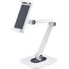 Image de StarTech.com Support de Tablettes RÃ©glable pour Bureau - Support Mural - CapacitÃ© 1kg - Support Universel Ergonomique et ArticulÃ© pour Tablettes - Support Tablette sur Pied Pivotant/Rotatif