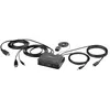 Image de StarTech.com Switch KVM Hybride USB-C Ã  2 Ports, 4K60Hz, Commutateur KVM - Commutateur Ã©cran-clavier-souris/audio/USB - compact - 2 x KVM / audio / USB - 1 utilisateur local - de bureau