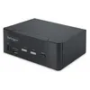 Image de StarTech.com Switch KVM DisplayPort 2 Ports, 8K 60Hz / 4K 144Hz, DP 1.4 - Commutateur Ã©cran-clavier-souris/audio/USB - 2 x KVM / audio / USB - 1 utilisateur local - de bureau - ConformitÃ© TAA