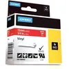 Image de Dymo 1805422 - (19 mm) - Blanc sur rouge - Ruban