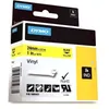 Image de Dymo 1805431 - (24 mm x 24 mm) - Noir sur jaune - Ruban