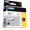 Image de Dymo 1805443 - (24 mm x 24 mm) - Noir sur blanc - Ruban