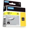 Image de Dymo 18054 (S0718290) - (9 mm) - Noir sur jaune - Ruban