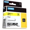 Image de Dymo 18433 (S0718470) - (19 mm) - Noir sur jaune - Ruban