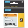 Image de Dymo 18435 (S0718490) - (12 mm) - Noir sur orange - Ruban