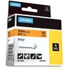 Image de Dymo 18436 (S0718500) - (19 mm) - Noir sur orange - Ruban