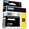 Image de Dymo 18485 (S0718170) - (9 mm) - Noir sur métallique - Ruban