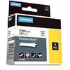 Image de Dymo 18488 (S0718100) - (12 mm) - Noir sur blanc - Ruban