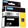 Image de Dymo 18486 (S0718180) - (12 mm) - Noir sur métallique - Ruban