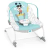 Image de Transat Bright Stars Disney Baby Mickey - Evolutif - 2 Positions Inclinaison - 61 X 86 X 71 Cm - Bleu Multicolore - Des La Naissance