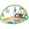 Image de Bright Starts Tapis D'Ã©veil 4 En 1 Groovin' Kicks? Piano & Drum Kick Gym - Tropical Safari?
