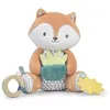Image de INGENUITY Calm Springs peluche Kitt le renard, anneau de dentition sans BPA, tissus Ã  textures multiples, dÃ¨s la naissance