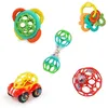 Image de Bright Starts Set De Hochet Oball Et Anneaux De Dentition. 5 Pieces. Sans Bpa. 0-24 Mois