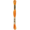 Image de Fil à Broder Mouliné 117MC - couleur 51 - Orange multicolore