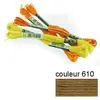 Image de Fil à broder 117 mouliné - couleur 610