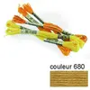 Image de Fil à broder 117 mouliné - couleur 680