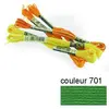 Image de Fil à broder 117 mouliné - couleur 701