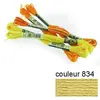 Image de Fil à broder 117 mouliné - couleur 834