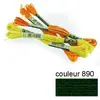 Image de Fil à broder 117 mouliné - couleur 890