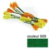Image de Fil à broder 117 mouliné - couleur 909