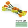 Image de Fil à broder 117 mouliné - couleur 966
