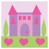 Image de Kit tapisserie XXL - Le château princesse - 15 x 15 cm