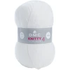 Image de Fil à tricoter Knitty 4 100 g Blanc n°961