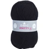 Image de Fil à tricoter Knitty 4 100 g Noir n°965