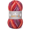 Image de Fil à tricoter multicolore Knitty Pop 50g 478 Orange