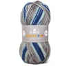 Image de Fil à tricoter multicolore Knitty Pop 50g 480 Bleu taupe