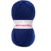 Image de Fil à tricoter pailleté Knitty 4 Glitter 50g 231 Marine