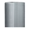 Image de Canisse Pvc Double Face Gris 6 M - 2 Rouleaux De 3 X 1,80 M - Jardideco
