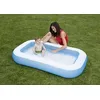 Image de Intex 57403 Pataugeoire gonflable rectangulaire pour petits enfants.
