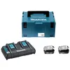 Image de Pack Ã©nergie MAKITA 197504-2 (Chargeur DC18RD + 2 Batteries BL140B + Mak-Pac)