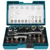 Image de Makita Coffret d'embouts 21 embouts + Porte-embout magnÃ©tique + clÃ© Ã  cliquet - B-54081