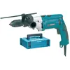 Image de Makita HP2071FJ perceuse 2900 tr/min Sans clÃ© 2,5 kg Noir et Bleu
