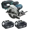 Image de Scie circulaire 18V 4Ah Ã136mm MAKITA DSS501RMJ
