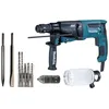Image de Perforateur burineur MAKITA SDS Plus - 800W 26mm - Coffret aluminium + Kit d'accessoires - HR2631FTX4