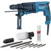 Image de Perfo-burineur MAKITA SDS-Plus - 800W 26 mm coffret alu kit d'accessoires - HR2630TX4