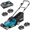 Image de Tondeuse Ã  gazon MAKITA DLM382PF4 38cm 2x18V (4 x 3,0 Ah)