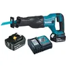 Image de Scie sabre MAKITA 18 V Li-Ion 5 Ah - 2 Batteries, chargeur en coffret - DJR186RTE
