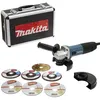Image de Meuleuse MAKITA GA5030RSP6 720W Ã 125mm (coffret alu)