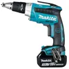 Image de Visseuse plaque de plÃ¢tre - MAKITA - 18V 5.0 Ah - 1 Chargeur 2 Batteries 1 Coffret Makpac - DFS250RTJ