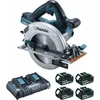 Image de Makita Scie circulaire sans fil 36 Volts 2x18 Volts Li-Ion Ã diamÃ¨tre 190mm (4 batteries) DHS710PT4J