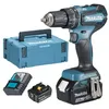 Image de Makita DHP485RTJ perceuse 28500 tr/min Sans clÃ© 1,5 kg Noir et Bleu